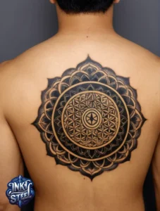 Flower of life tattoos for guys - Flower of Life tattoos for females - Flower of life tattoo small - Flower of Life tattoo Hand - Flower of life tattoo designs - Flower of Life Tattoo Neck