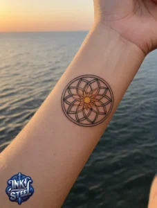 Flower of life tattoos for guys - Flower of Life tattoos for females - Flower of life tattoo small - Flower of Life tattoo Hand - Flower of life tattoo designs - Flower of Life Tattoo Neck