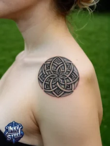 Flower of life tattoos for guys - Flower of Life tattoos for females - Flower of life tattoo small - Flower of Life tattoo Hand - Flower of life tattoo designs - Flower of Life Tattoo Neck