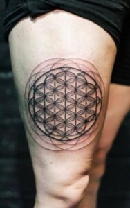 Flower Of Life Tattoo 1