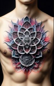 Flower Of Life Tattoo 4