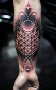 Flower Of Life Tattoo 7