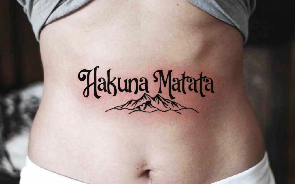 Hakuna Matata Tattoo Ideas