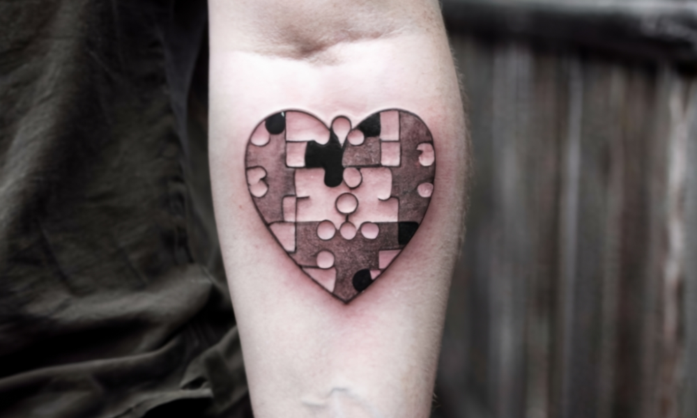 Puzzle Piece Tattoos