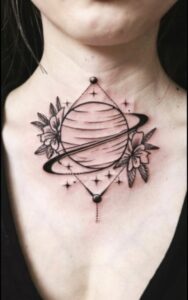 Saturn tattoo 10