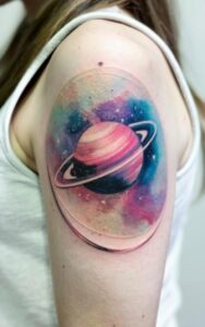 Saturn tattoo 13