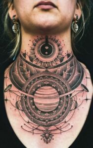 Saturn tattoo 16