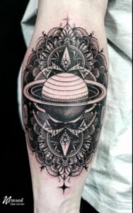Saturn tattoo 19