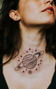 Saturn tattoo 4