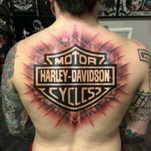 harley davidson tattoos 11