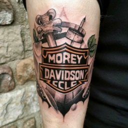harley davidson tattoos 13