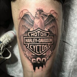 harley davidson tattoos 14
