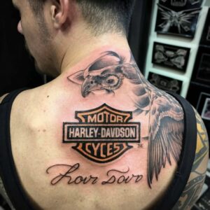 harley davidson tattoos 17