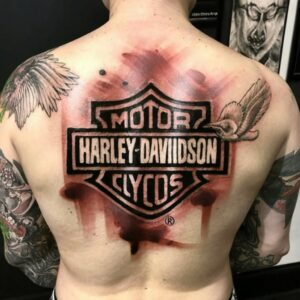 harley davidson tattoos 9