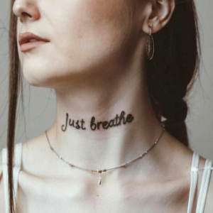 just breathe tattoo 13