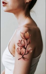 Magnolia flower tattoos small - Magnolia flower tattoos simple - Magnolia flower tattoos meaning - Magnolia flower tattoos for guys - Magnolia tattoo meaning - Magnolia tattoo ideas