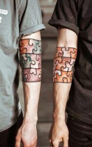 puzzle piece tattoo 10