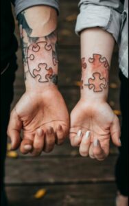 puzzle piece tattoo 11