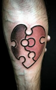 puzzle piece tattoo 7