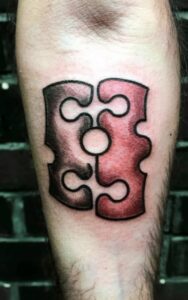 puzzle piece tattoo 8