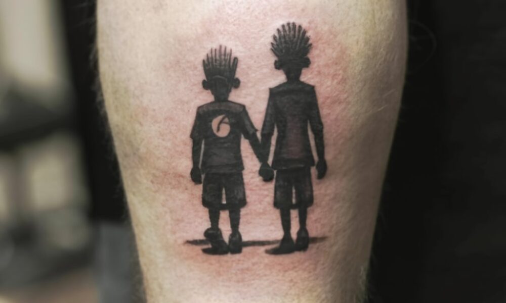 Son and Father Tattoo