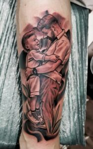 tattoos for a son on father 21