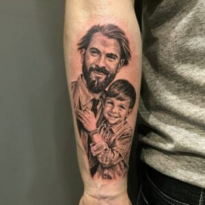 tattoos for a son on father 4