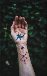 Tattoos of constellations 14