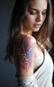 Tattoos of constellations 16