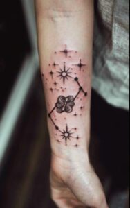 Tattoos of constellations 18