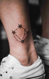 Tattoos of constellations 19
