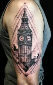 Timeless Clock Tattoo 17