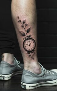 Timeless Clock Tattoo 2