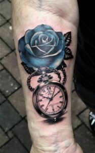 Timeless Clock Tattoo 6