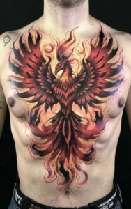 chest Tattoos piece 2