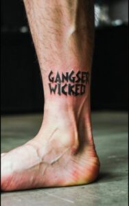 Gangster Wicked Tattoo Lettering 12