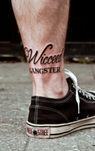 Gangster Wicked Tattoo Lettering 16