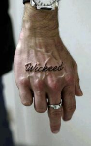 Gangster Wicked Tattoo Lettering 18