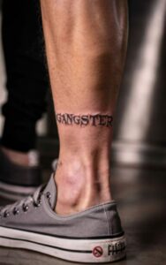 Gangster Wicked Tattoo Lettering 3