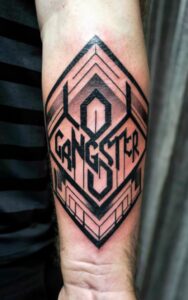 Gangster Wicked Tattoo Lettering 4