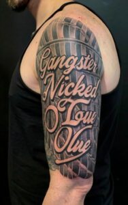 Gangster Wicked Tattoo Lettering 5