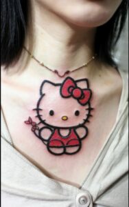 Hello Kitty Tattoo 1