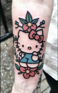 Hello Kitty Tattoo 12