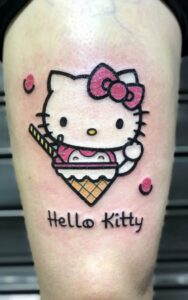 Hello Kitty Tattoo 13