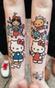 Hello Kitty Tattoo 16