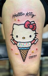 Hello Kitty Tattoo 17