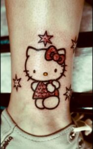 Hello Kitty Tattoo 6