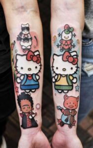 Hello Kitty Tattoo 7