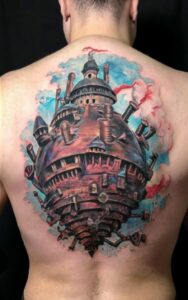 Howls Moving Castle Tattoos 10