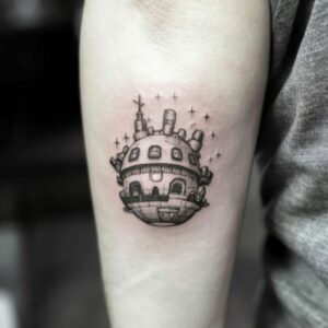 Howls Moving Castle Tattoos 13